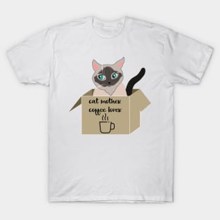 Funny cat mother quote T-Shirt